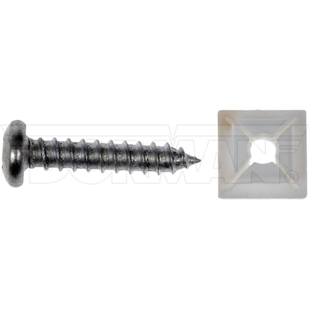 Dorman License Plate Fastener Number 14 x 114 Size 114 Length With 8 Fasteners 785-104D